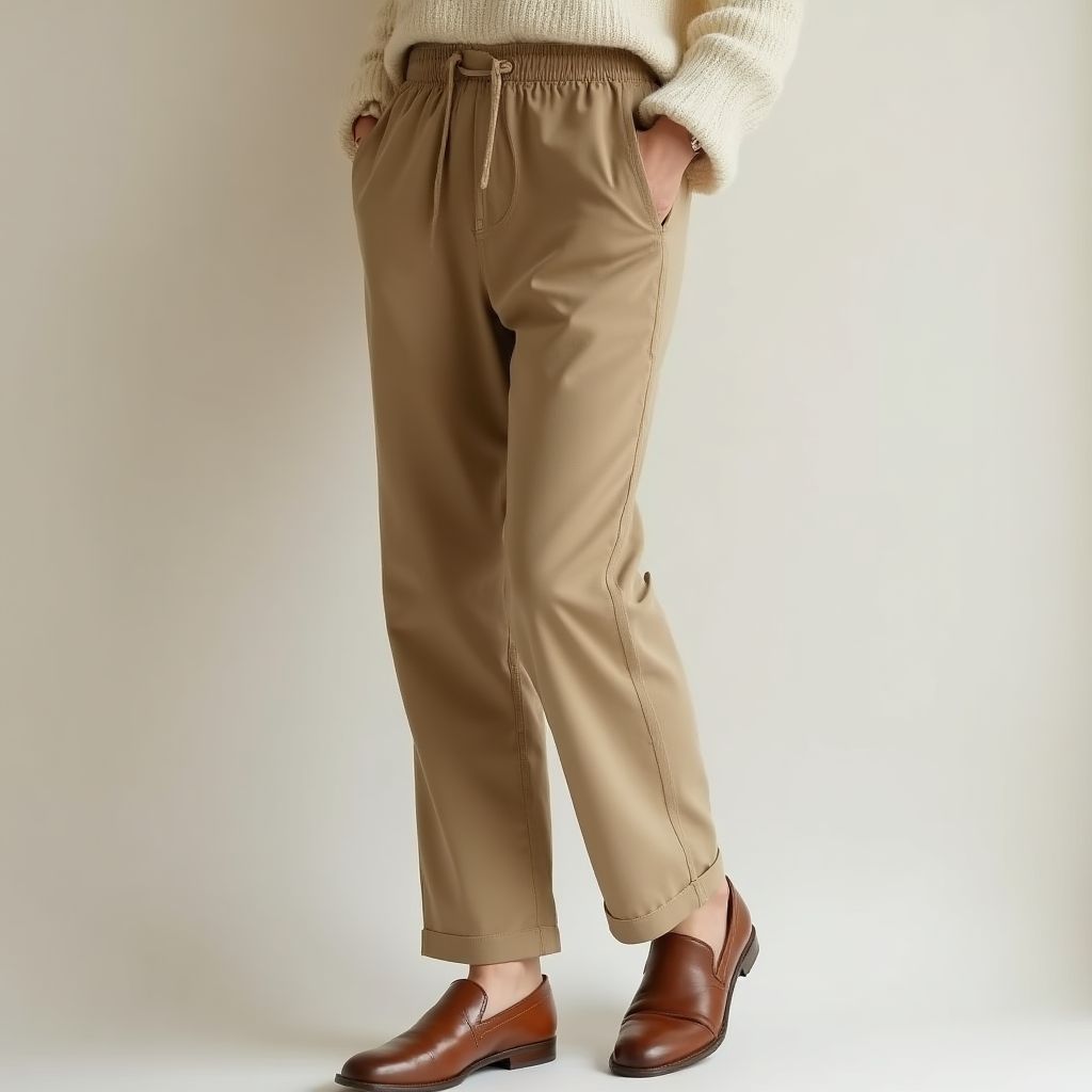 Pantalon en fibres de chanvre