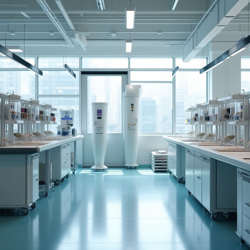 Laboratoire de recherche textile